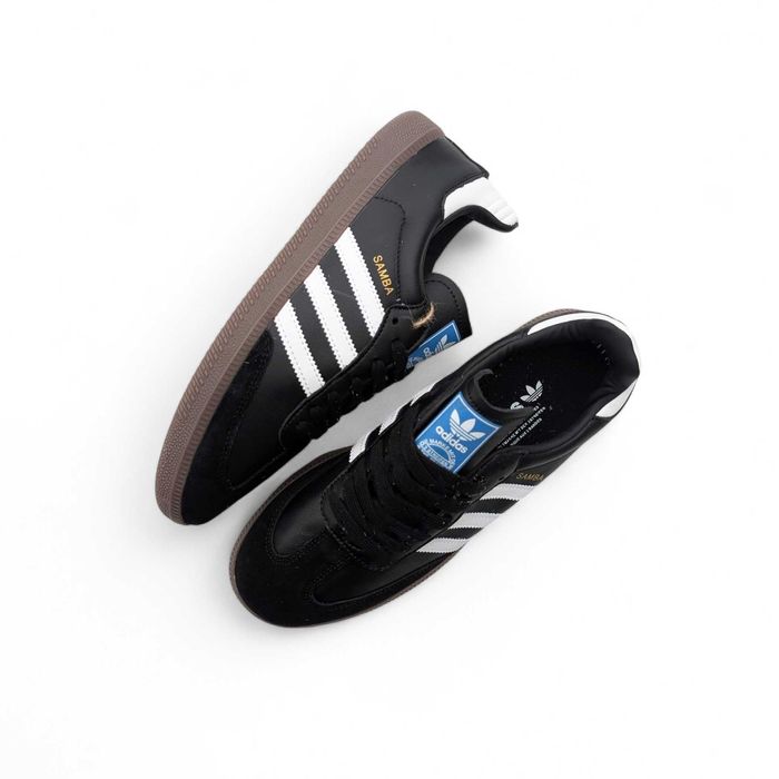 Чоловічі кросівки Adidas Samba чорні