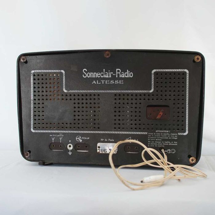 Rádio a válvulas Altesse Sonneclair