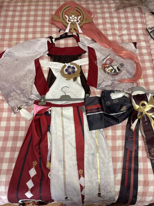 Cosplay Doki Doki Yae Miko Completo