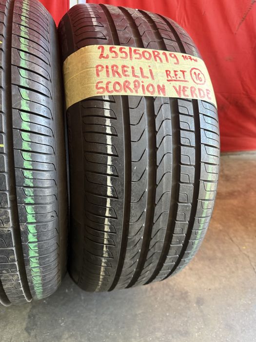 Pneus RFT 255/50/19 Pirelli Como Novos