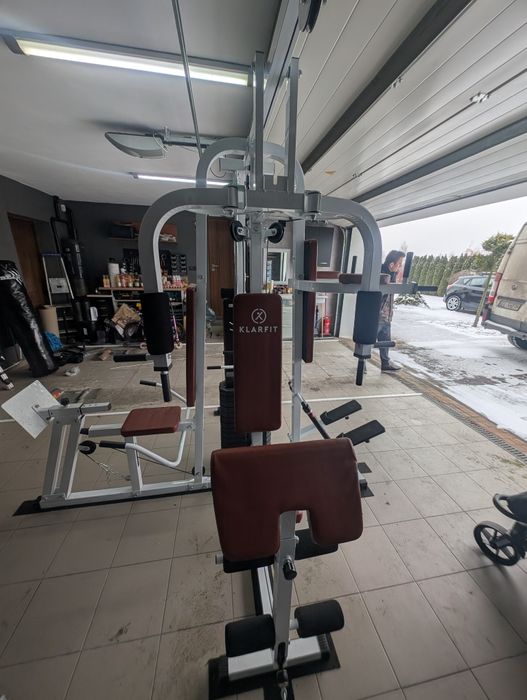 Profesjonalny Atlas Klarfit 9000 Stos 100KG jak NOWY