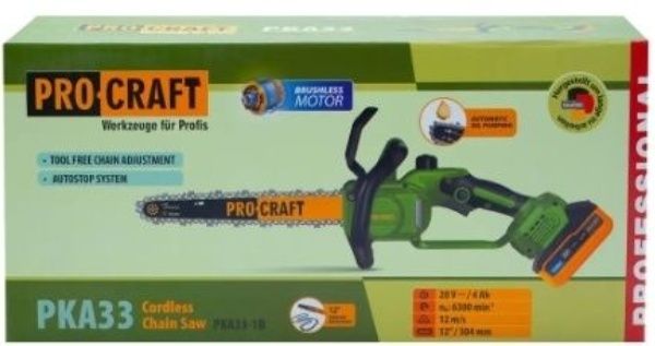 Акумуляторна пила Procraft PKA33 1 акб 4А и зарядне