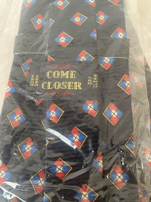 Галстук COME CLOSER шелк.