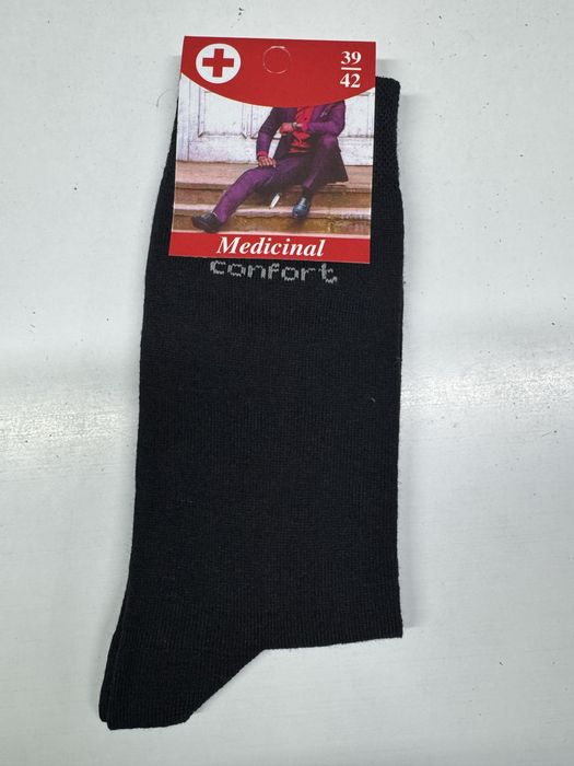 Kit 12 Pares de Meias Medicinais Confort – 39 a 42 | Antipressão