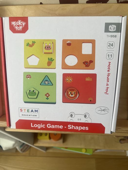 Логічна гра Tooky toy фігури