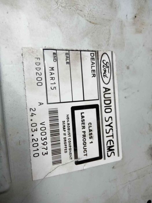 Sistema De Áudio Rádio Cd Ford Focus Berlina Cb4