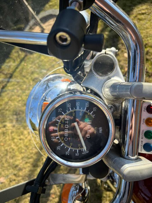 Yamaha Virago 535 z 1987 roku.