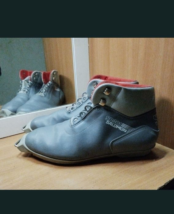 Беговые лыжные ботинки "Salomon", p.40 (25,5 cм) SNS, Франция