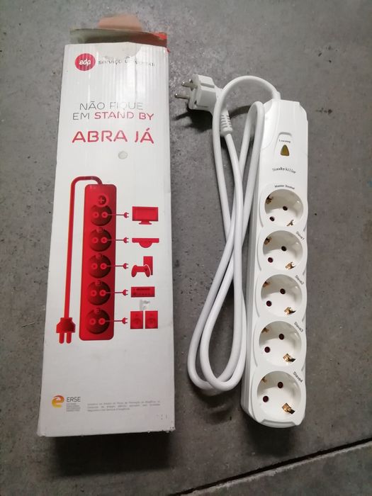 Tomada eléctrica inteligente e economizadora EDP