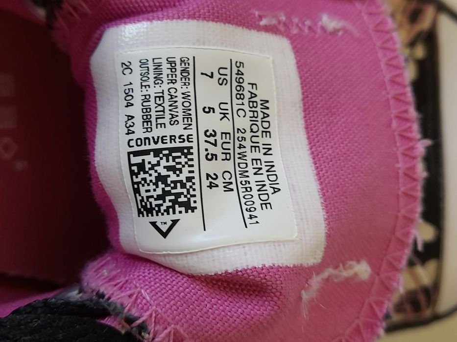 converse All Star roz. 37.5