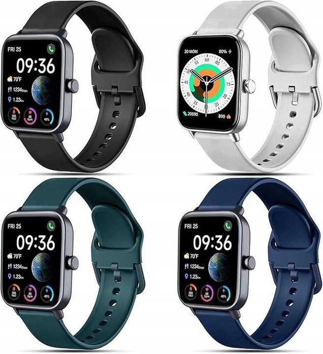 2727. Issinlky zestaw 4 pasków do Veryfit IDW19/IDW13/IDW16/IDW18 22mm