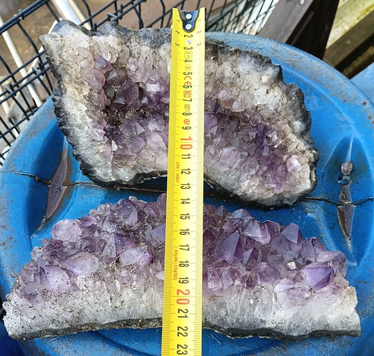 Pedras Ametistas naturais