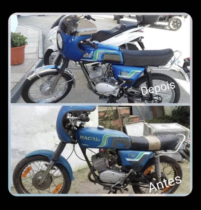 Mota Macal azul M80