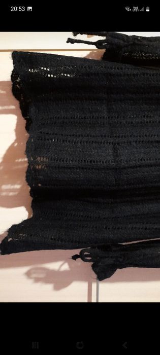 Sweterek tunika z ażurowym dołem L/XL/ 2XL