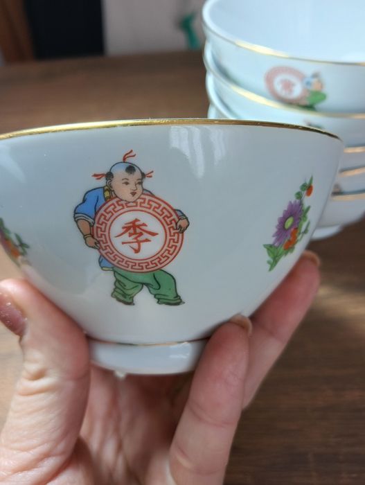 Miseczki z porcelany -PRL