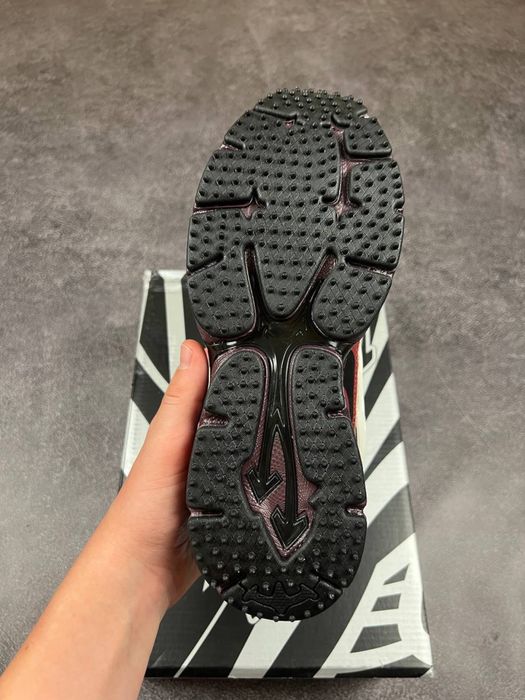 36-45 р кросівки Off White Be Right Back Black Red Burgundy