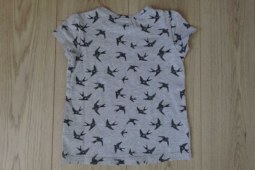 Bluzka dziewczęca w jaskółki r. 104 - Coccodrillo