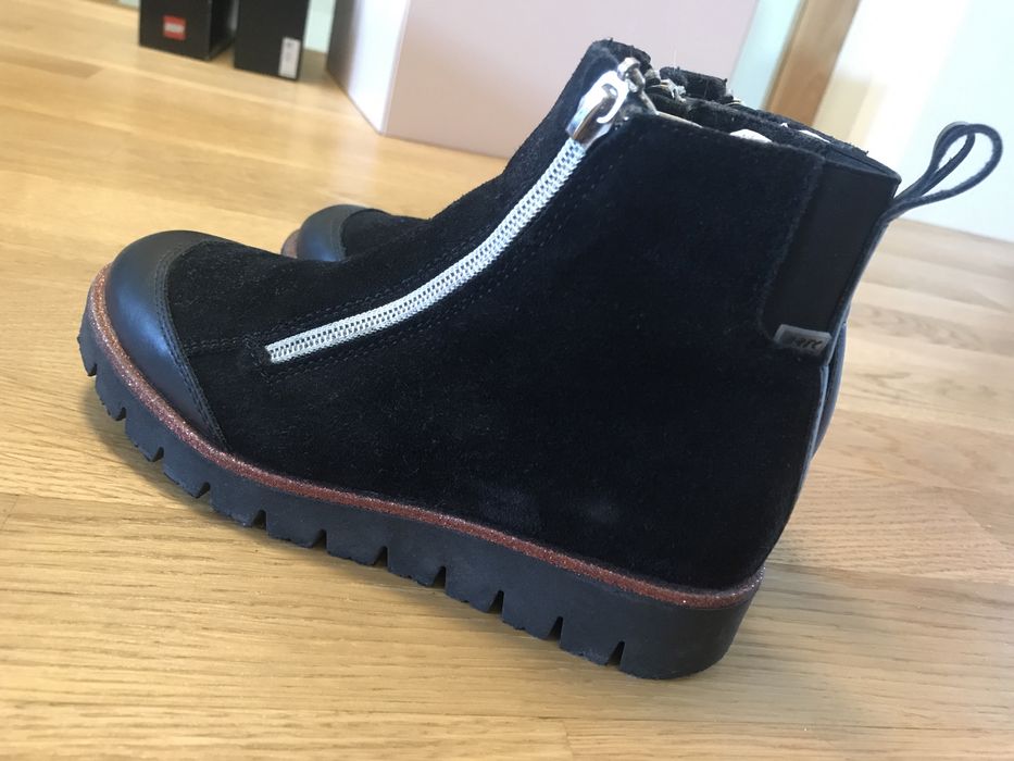 Krótkie skórzane botki Bartek 33