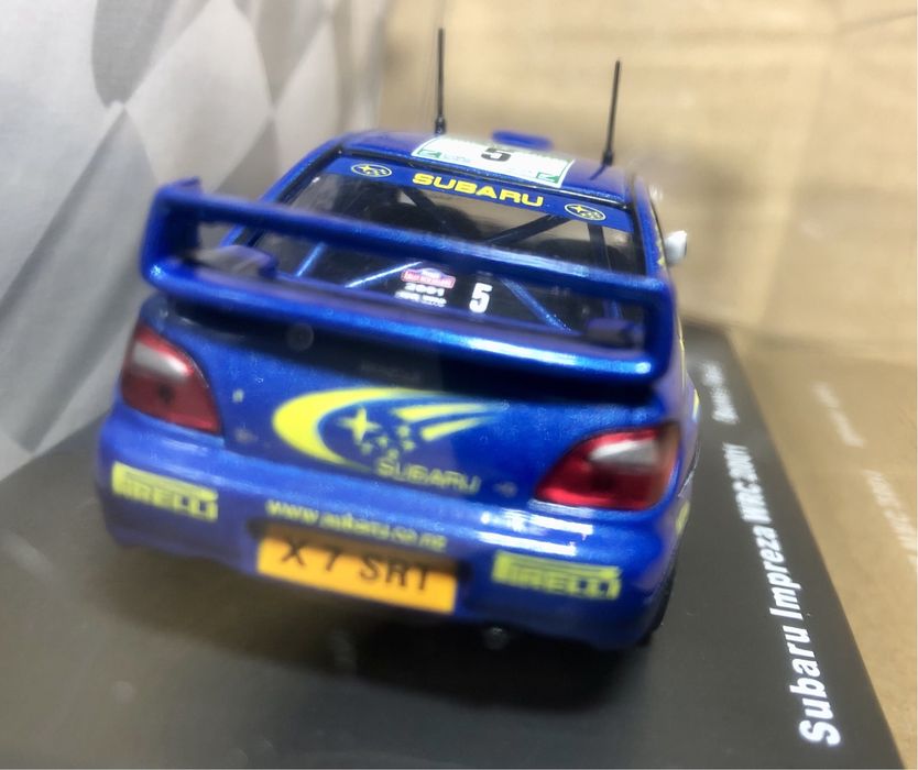 Miniaturas de carros de rali rally wrc