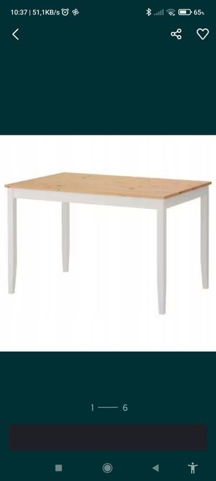 Stół IKEA Lehrmann