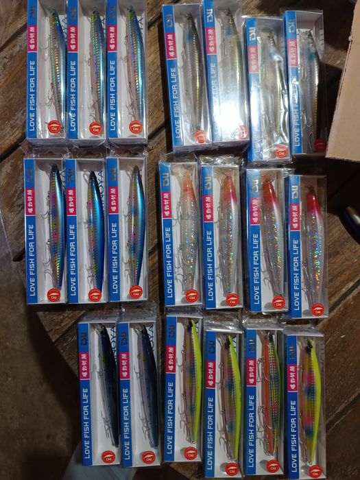 Amostras pesca spinning Tsurinoya 140s