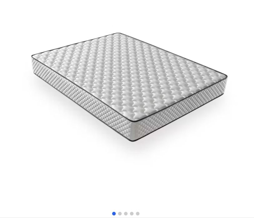 Cama de Solteiro com encosto de Cabeça e colchao de Espuma Viscoelasti