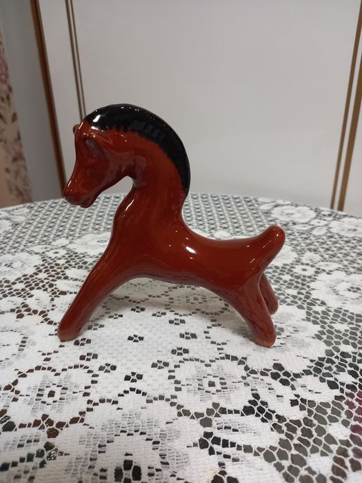 Керамічний коник, Васильківська майолика, 60х рокіа