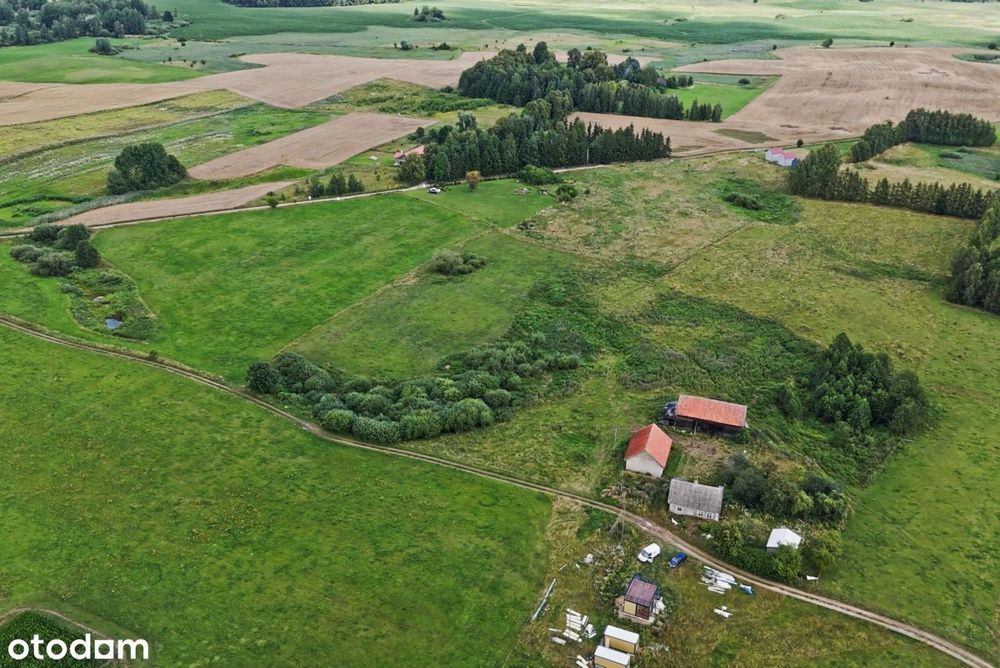 Działka 3028 m² | możliwość WZ | 500 m od jeziora - Widok 4