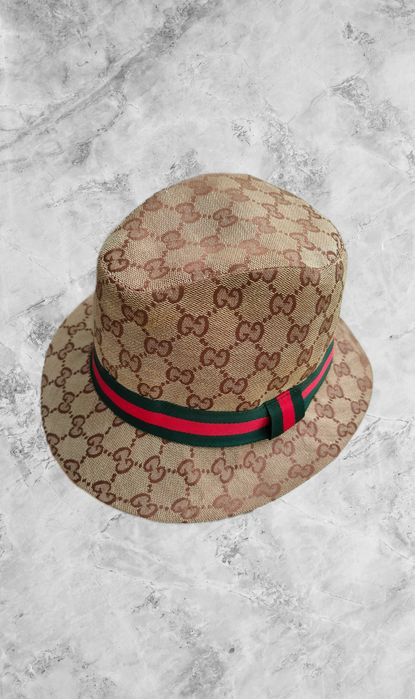 Панама Gucci GG monogram M унісекс чоловіча панама монограмна жіноча панамка кепка картуз