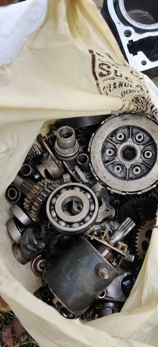 Двигатель Lifan LF200-10w, на запчасти или под ремонт.