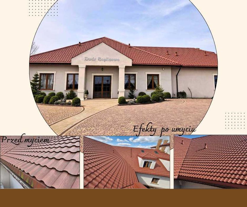 Mycie i malowanie dachów