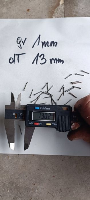 Gwoździe  małe szewskie meblarskie 13mm , 20mm