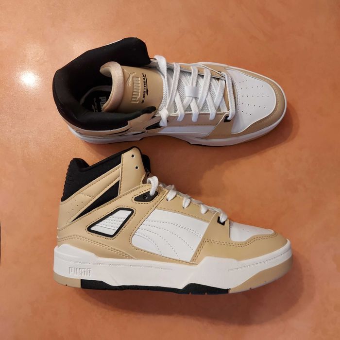 38 Puma Хайтопы кожаные осень зима оригинал женские теплые кроссовки