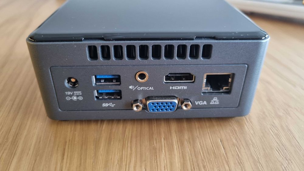 MiniPC Intel NUC6CAY 4GB RAM/60GB SSD/zasilacz/idealny serwer medialny