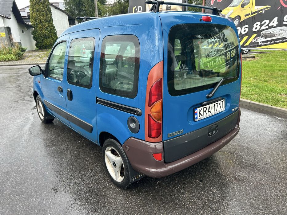 SKUP SAMOCHODÓW ! Renault Kangoo 1.2 benzyna, 5 osobowy, bdb stan, zamiana
