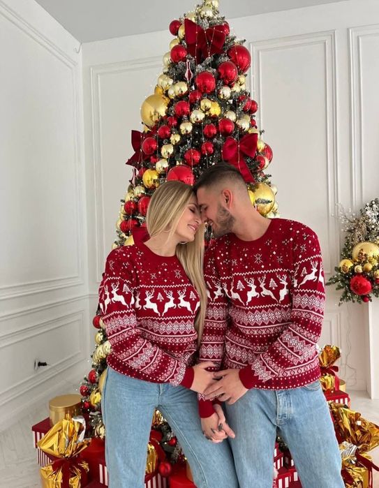 Зимовий теплий светр уні секс