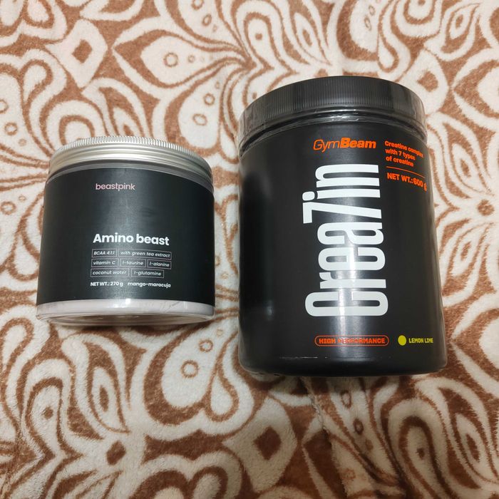 GymBeam Креатин і BCAA (+2 подарунки)