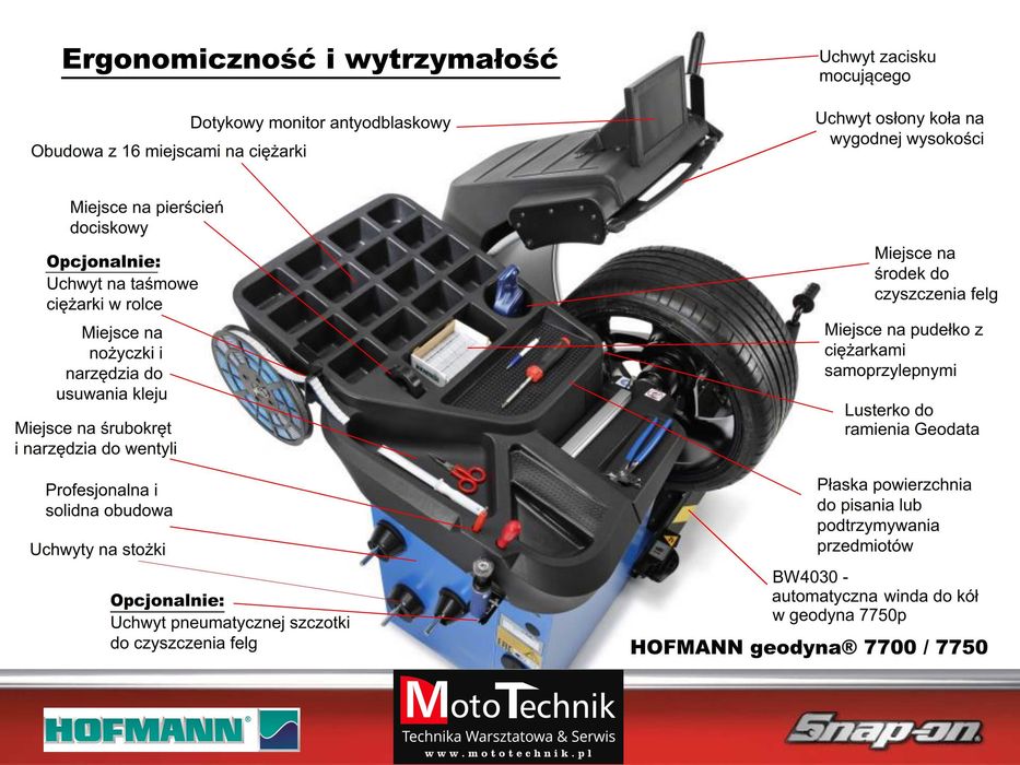 Wyważarka HOFMANN Geodyna ® 7700 P geoTOUCH