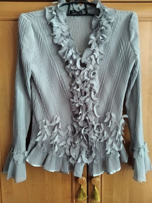 Блуза жіноча сіра