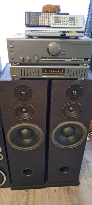 Sprzedam zestaw Diora i kolumny  Dymamic Spekers XS 80