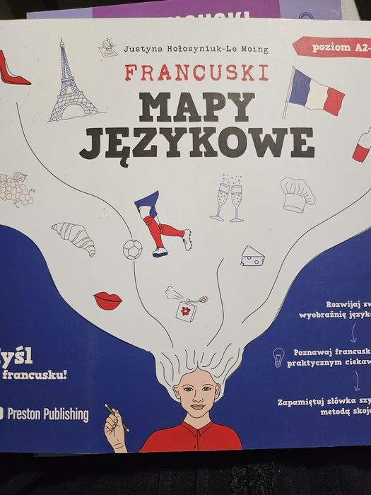 Francuski mapy językowe nowe wysyłka gratis