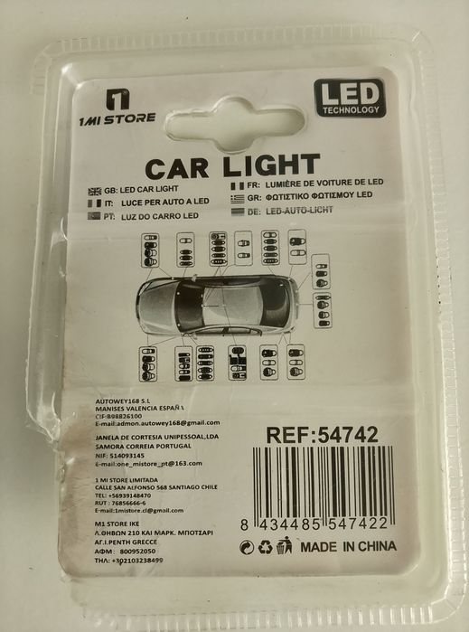Luzes led para carro: