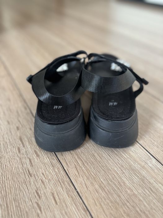 Sandaly damskie H&M czarne mega wygodne