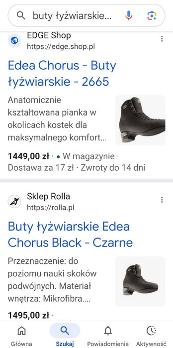 Łyżwy figurowe profesjonalne