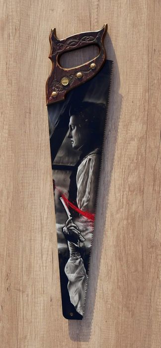 Piła piły płatnica w wersji Custom Airbrush sztuka