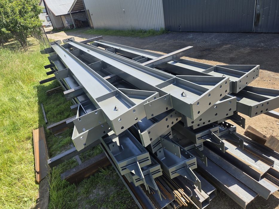 Konstrukcja ramy hali 11 x 20 x 5m