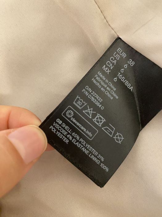 піджак H&M в клітину