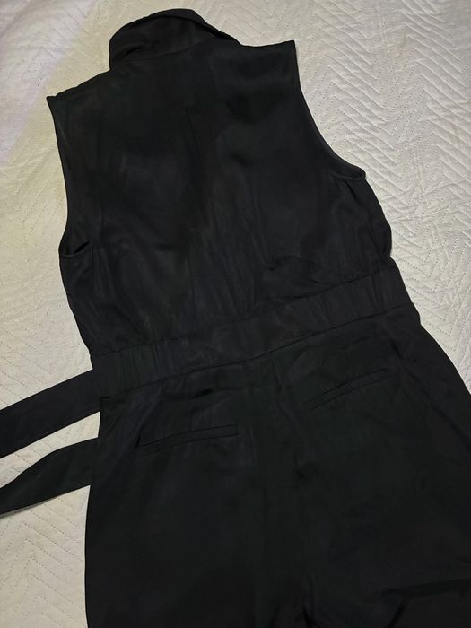Чорний жіночий комбінезон REISS M