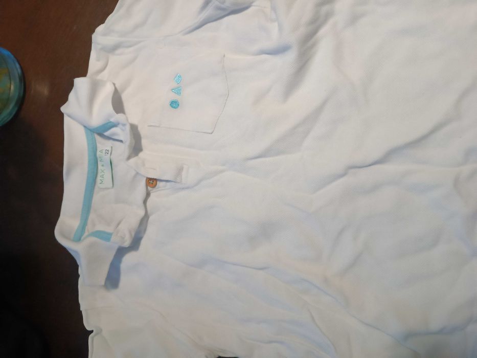 Koszulka biała polo