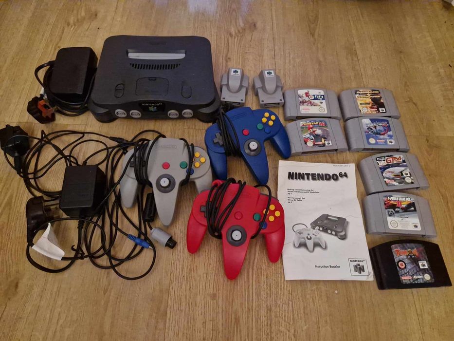 Konsola Nintendo 64 zestaw